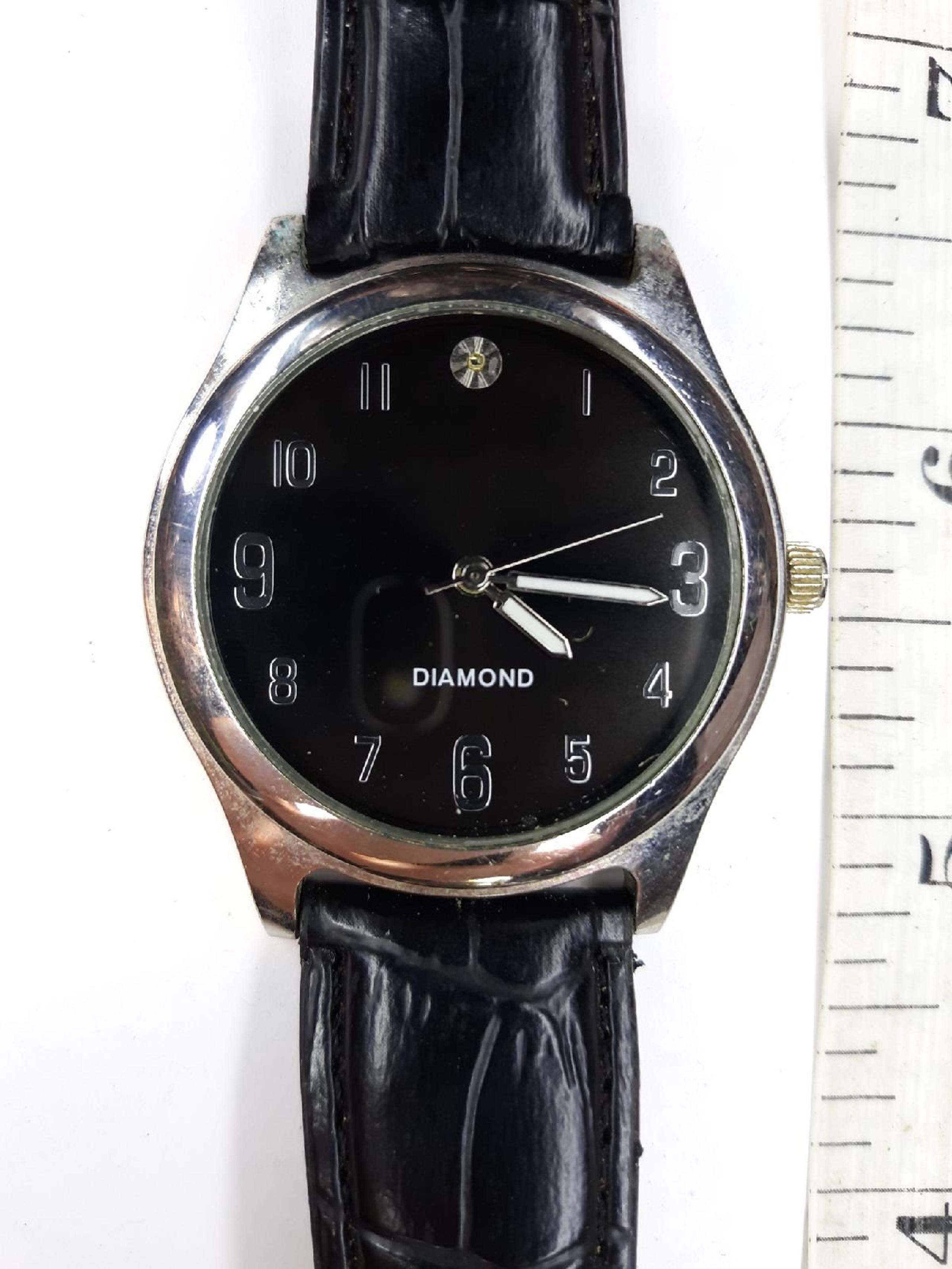 Diamond Men's Classic Watch   $79