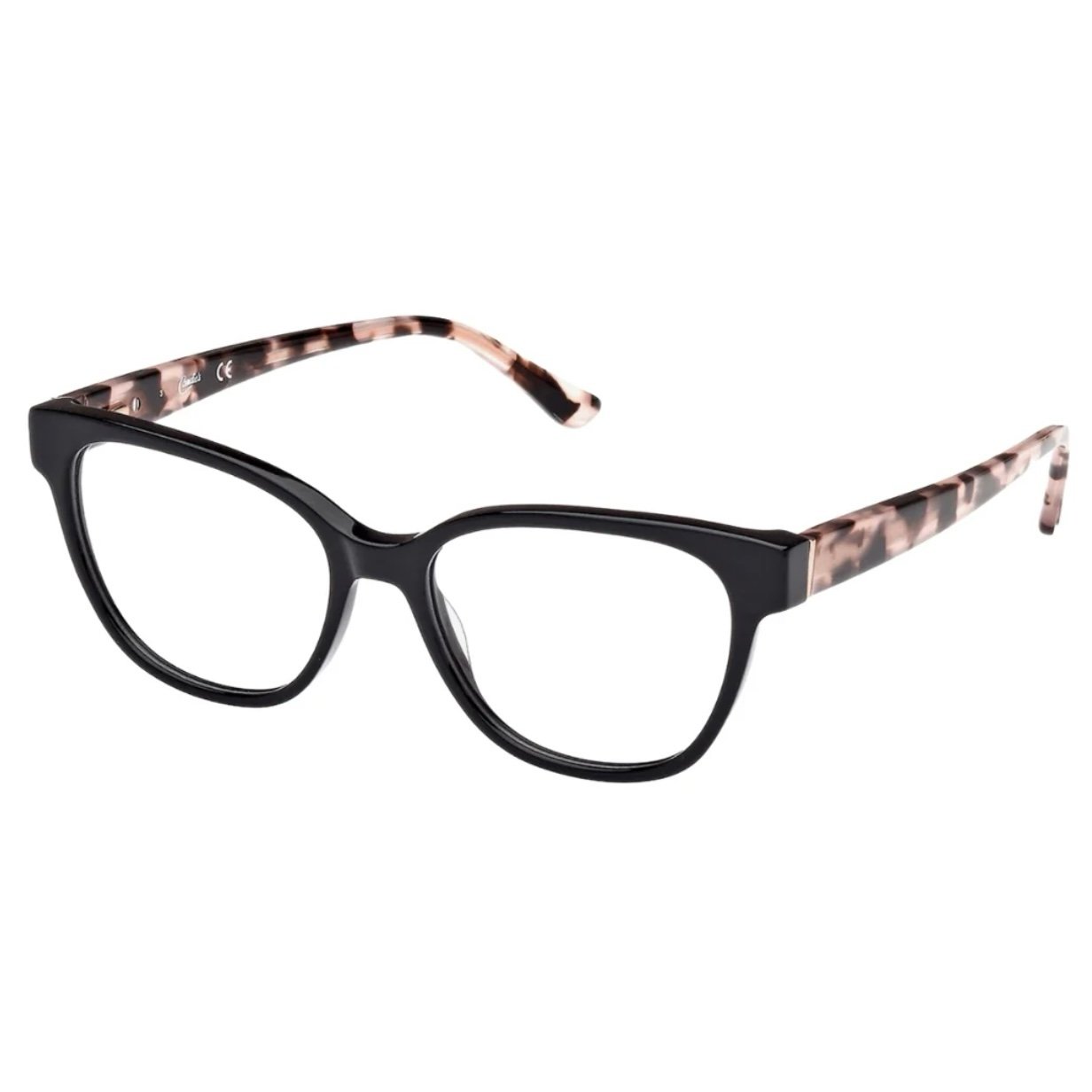Candie's CA0210 001 Black Cat Eye Plastic Optical Eyeglasses Frame 50-15-140