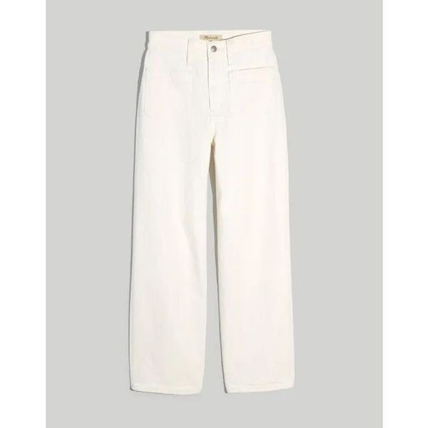 128 Madewell NWT The Perfect Vintage wide leg crop Jean size 33