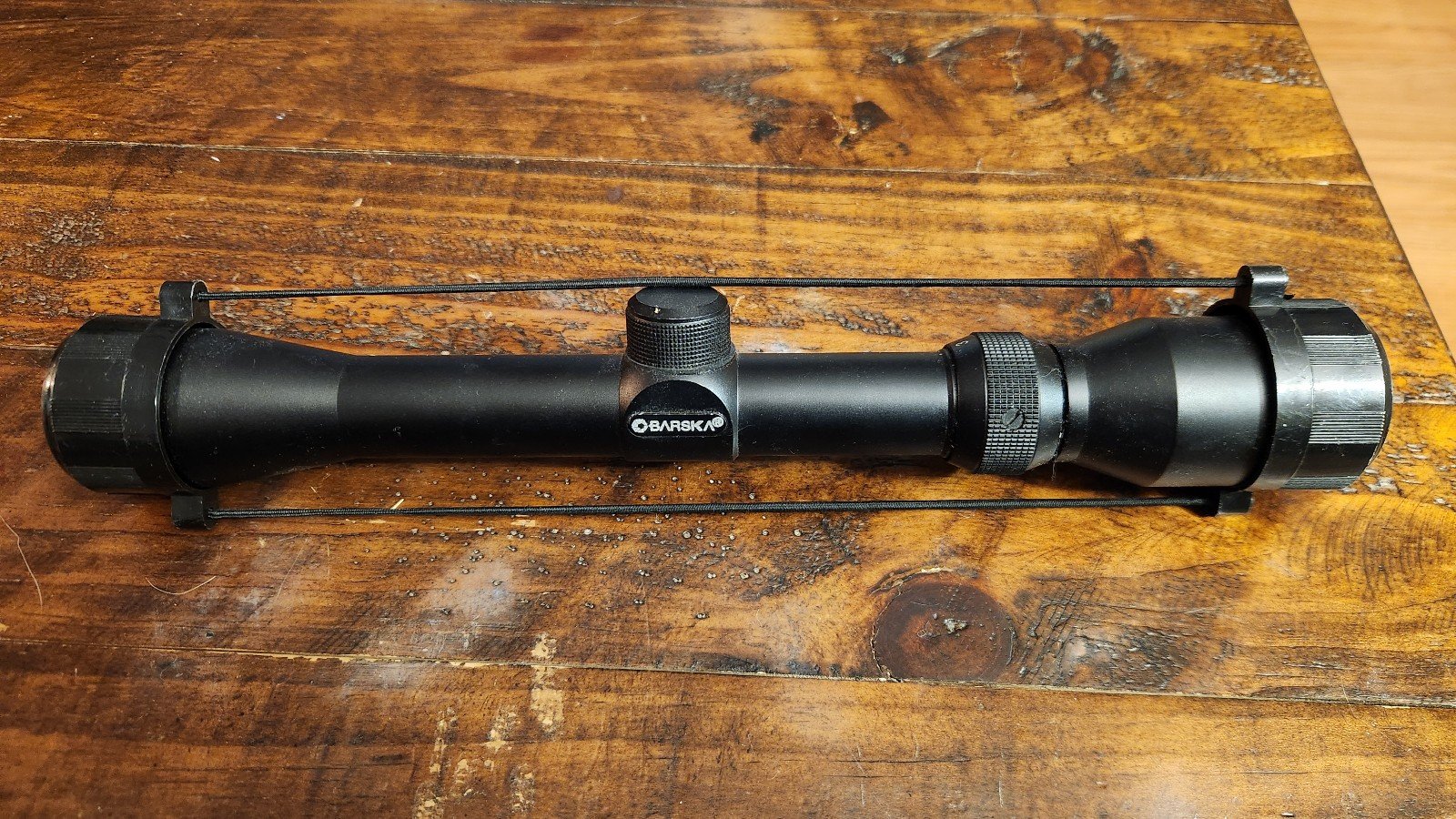 Barska 3-9 x 32 scope with Lens covers, pre-owned Mounting hardware included