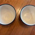 Polish Pottery Ice Cream Bowls