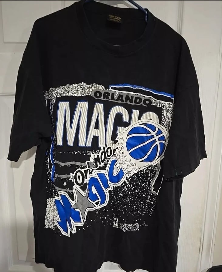 T-Shirt NBA Vintage Touch Of Gold Orlando Magic Shirt 2XL