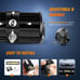Led Light Bar 12Inch 300W Triple Row Flood Spot Combo 30000LM Bar Driving