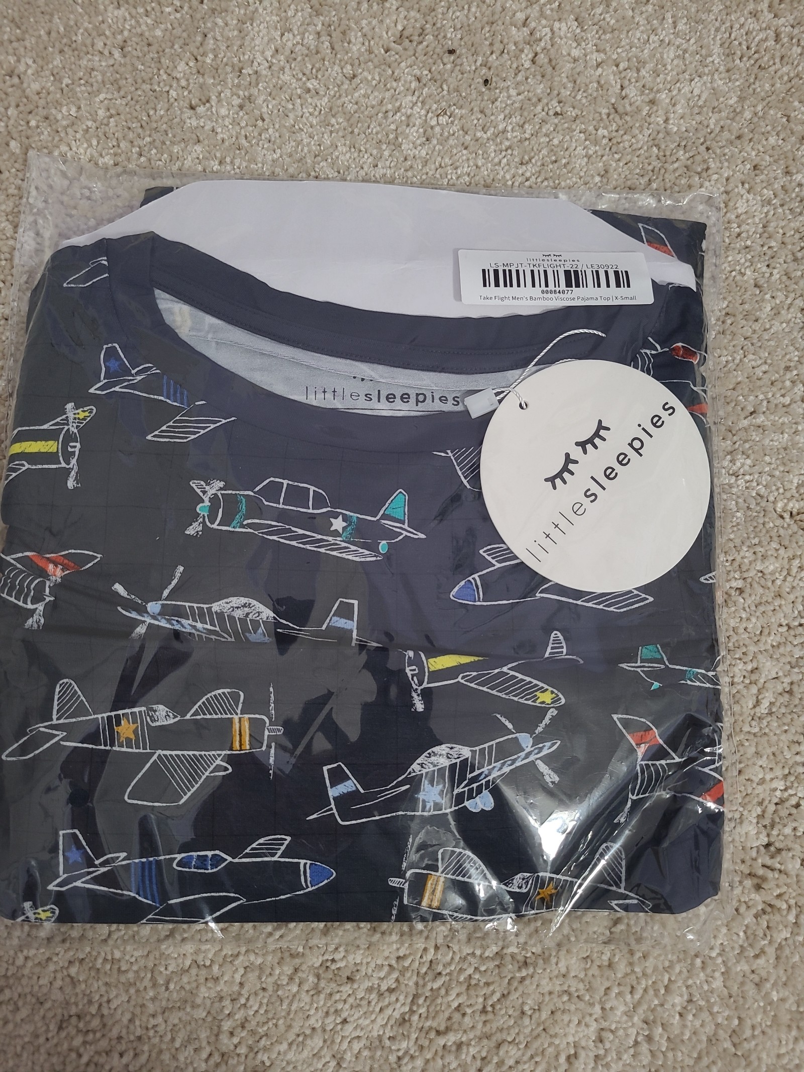 Little Sleepies Men's Take Flight Shirt XS