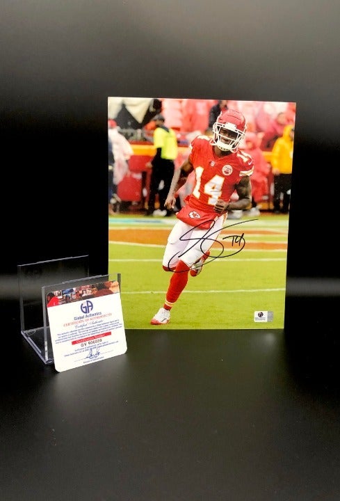 Sammy Watkins Chiefs Signed 8x10 Photo
