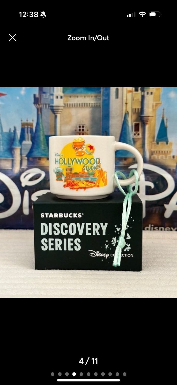 Starbucks Discovery Series Disney World HOLLYWOOD STUDIOS 2oz Mug