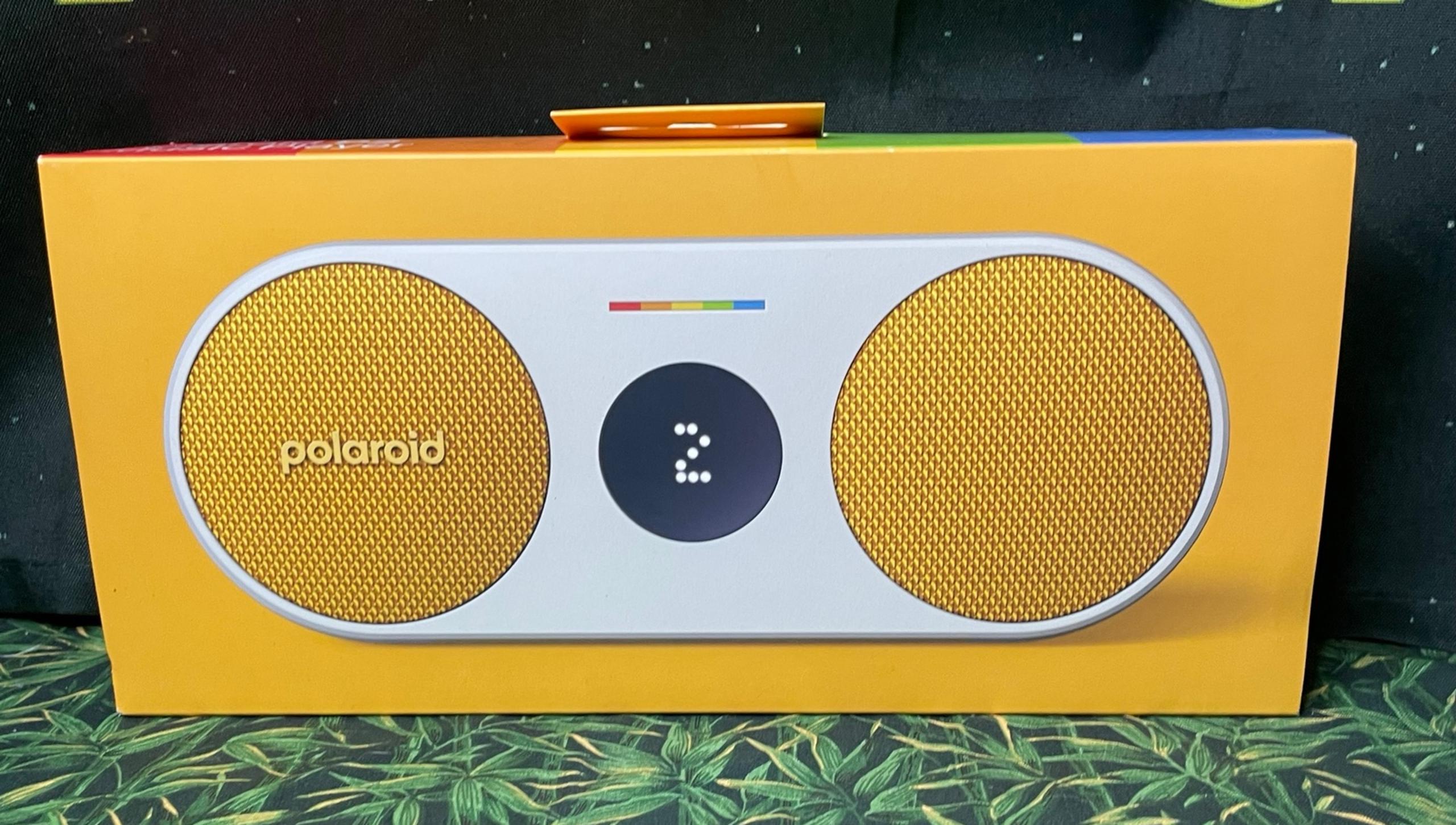 NEW Polaroid P2 Music Speaker (Yellow) - Portable Wireless Bluetooth Speaker