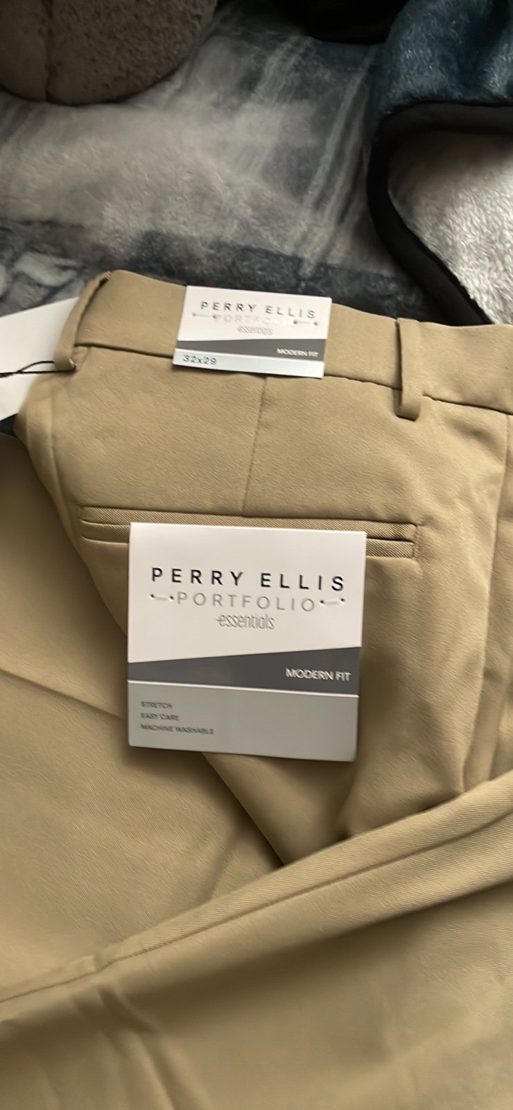 Perry Ellis dress pants beige