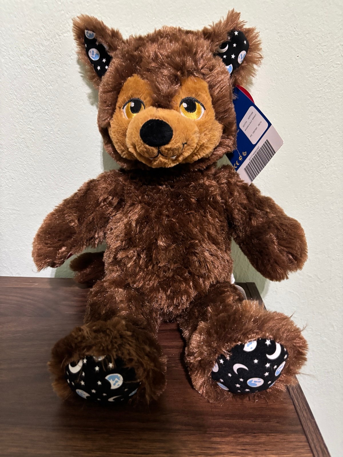 RARE Moons A Glow Werewolf Build a Bear NWT