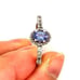 Tanzanite/Cz Ring