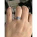 Tanzanite/Cz Ring