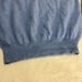 Daniel Cremieux Signature Collection Cashmere Sweater Shirt Men's L Blue V Neck