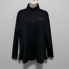 Nike Dri-Fit PORCHE Logo Quarter Zip Pullover Size L