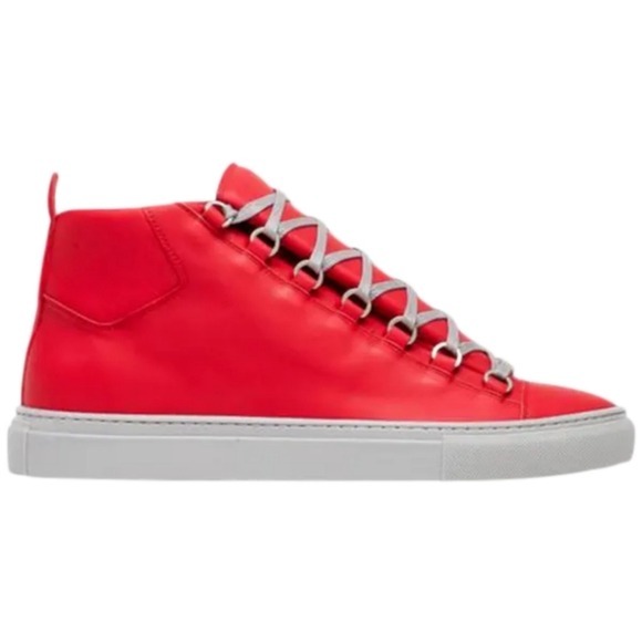 Balenciaga Arena High-Top Sneaker Size EU 41/US 9 M W 10.5 Rouge