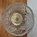 Loevsky & Loevsky Etched Czech/Bohemian Crystal Fruit Bowl 1960-70s