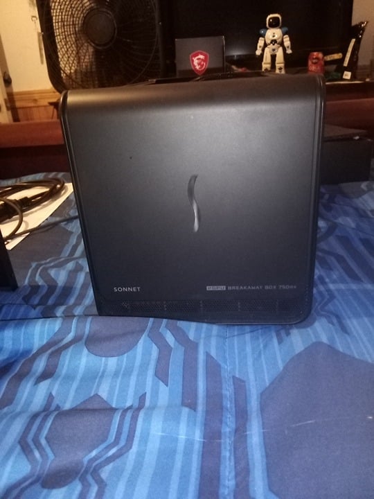 Sonnet 750ex breakaway box/Nividia RTX 3060 OC graphics card