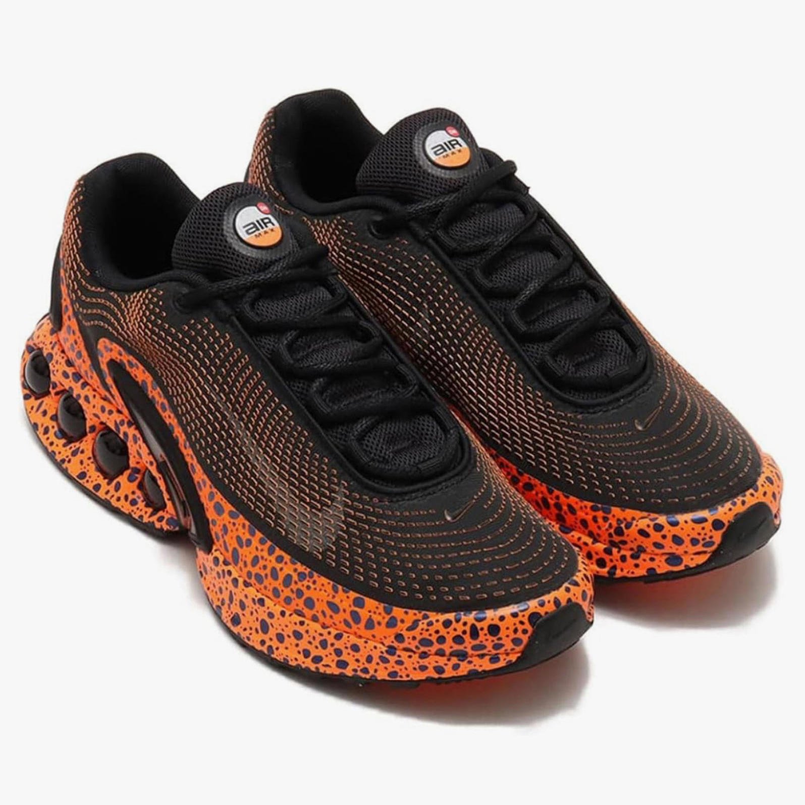 Nike Air Max DN Premium Electric Pack Safari Sneakers - Black & Orange