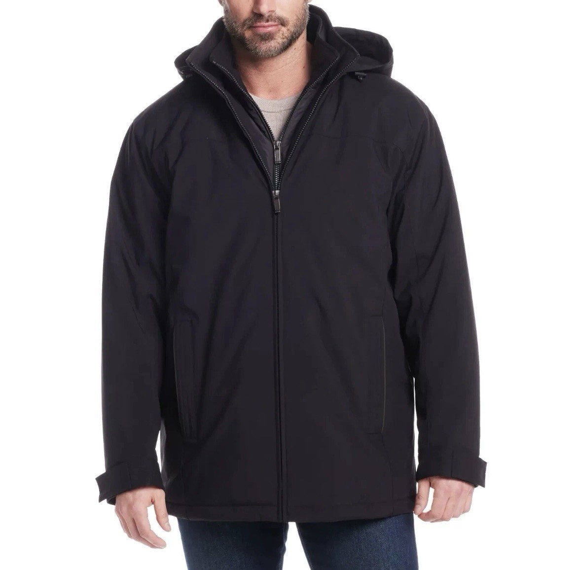 Weatherproof Ultratech Jacket, Coat, Wind Water Resist, Black, Men's 2XL XXL NEW