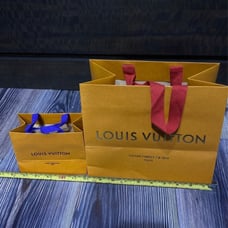 ×2 Louis Vuitton Shopping Bags