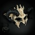 Animal Devil Ram Horns Masquerade Mask Steampunk Halloween Scary Horror Cosplay