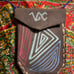 Handstiched Suede Pouch
