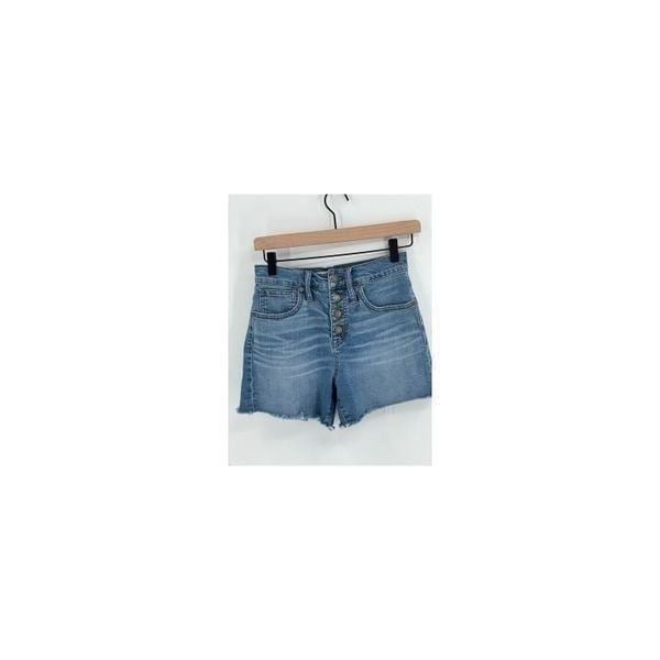 Madewell Denim Cut Off Shorts Women's Size 24 Blue Jeans