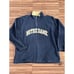 Notre Dame Fighting Irish Champion Blue 1/4 Zip Fleece Jacket Size 2XL