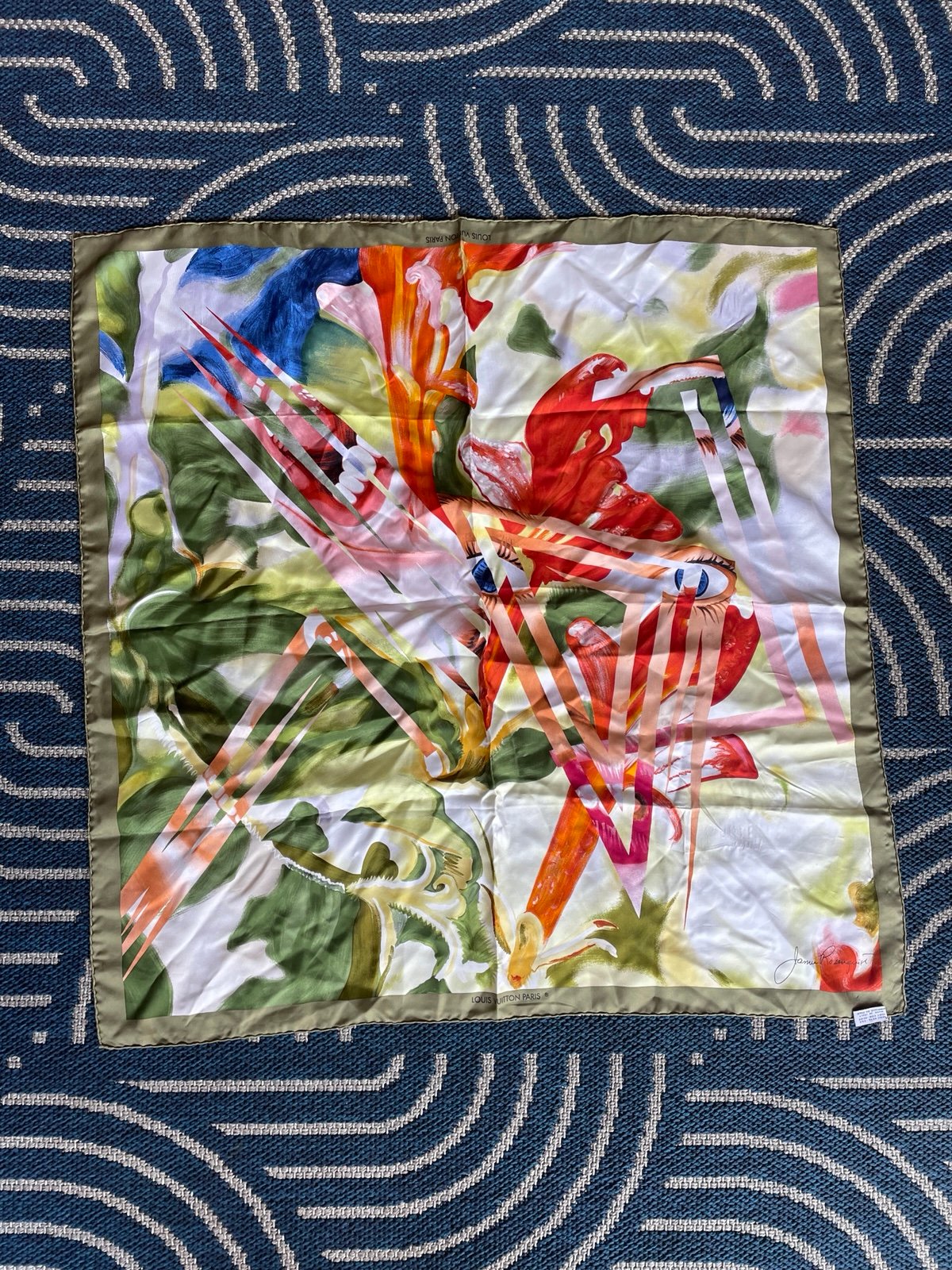 Louis Vuitton x James Rosenquist Silk Scarf