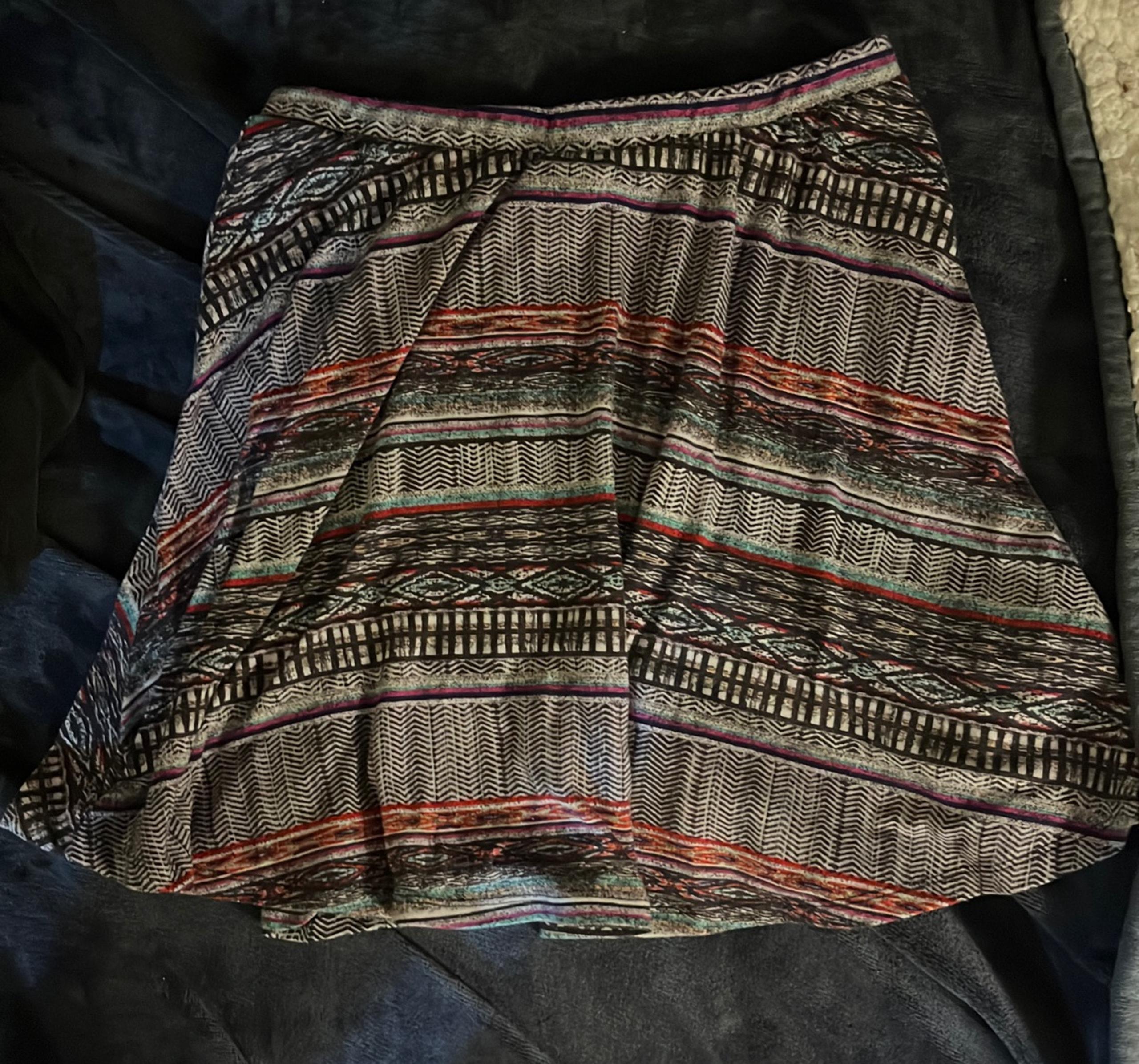 Mossimo Printed Skater Skirt