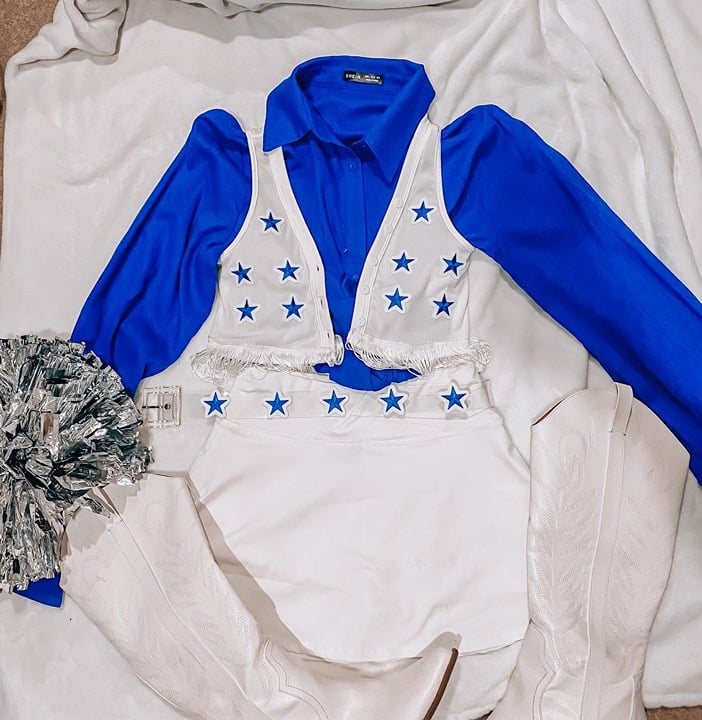 dallas cowboys cheerleader costume