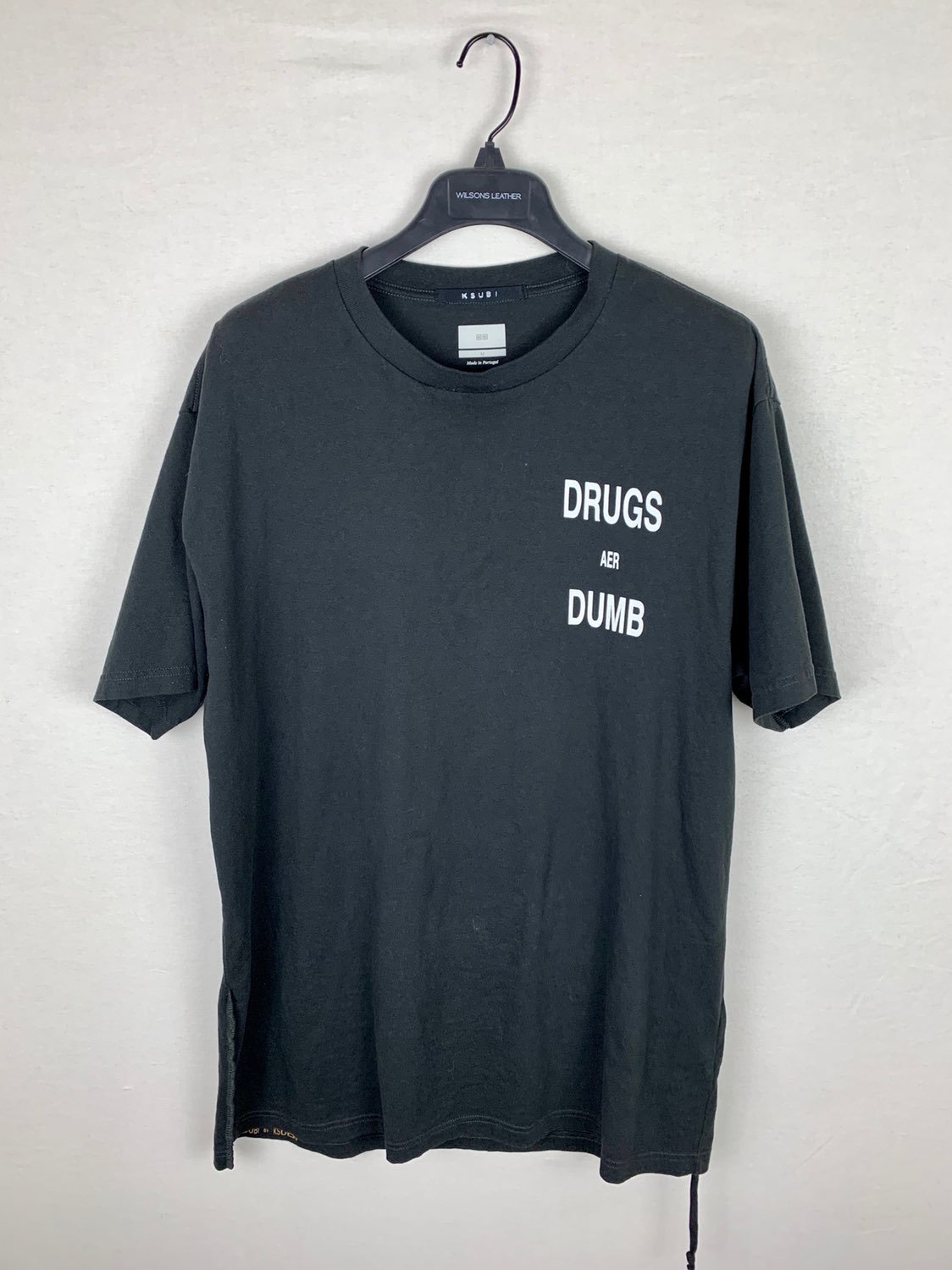 Ksubi DRUGS AER DUMB Tee Large 9/10