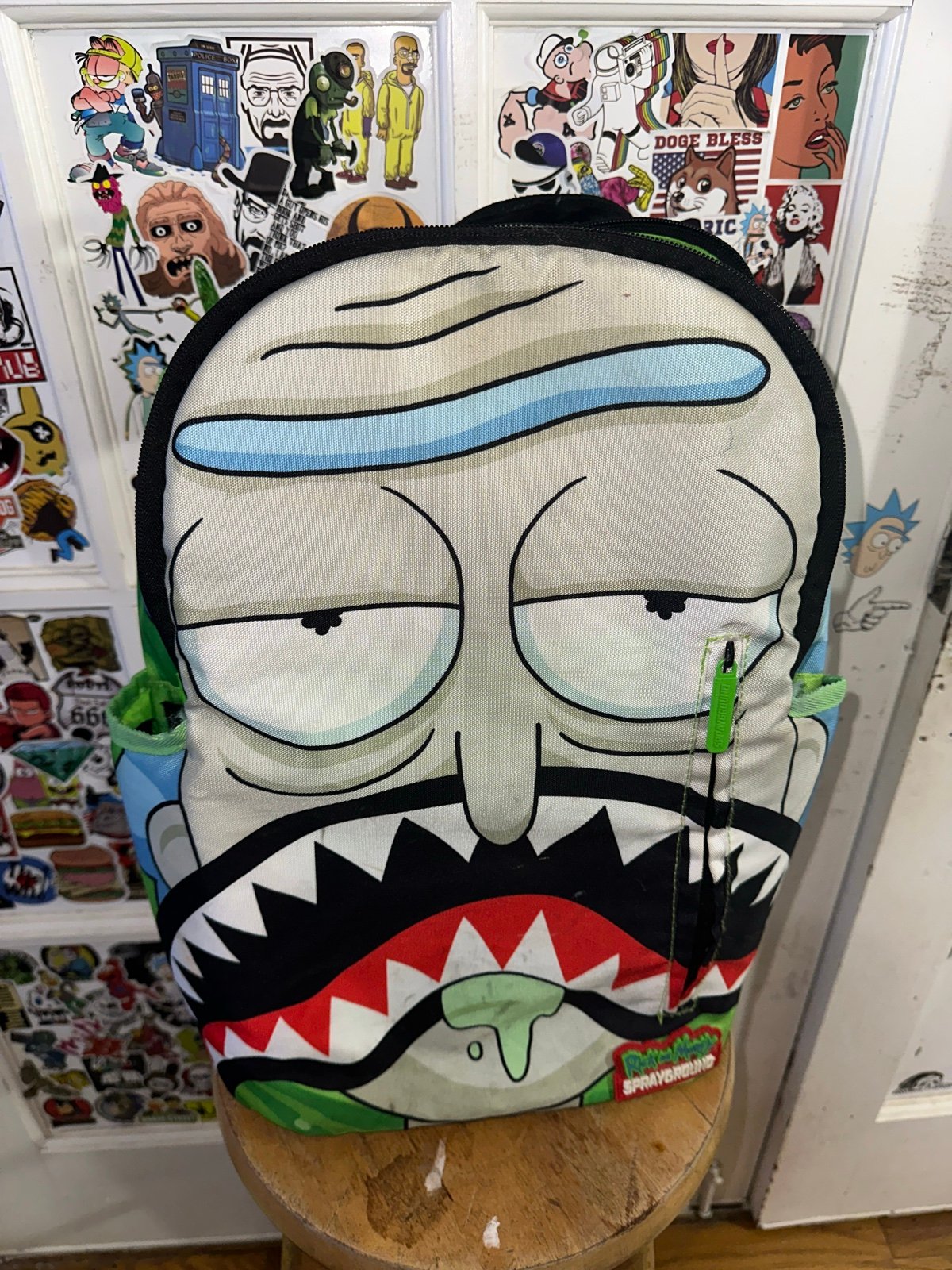 Sprayground backpack Rick and Morty super rare Rick
