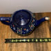 Antique Takito T&T Japan Hand Painted Teapot Cobalt Blue w/Gold Trim 1920’s