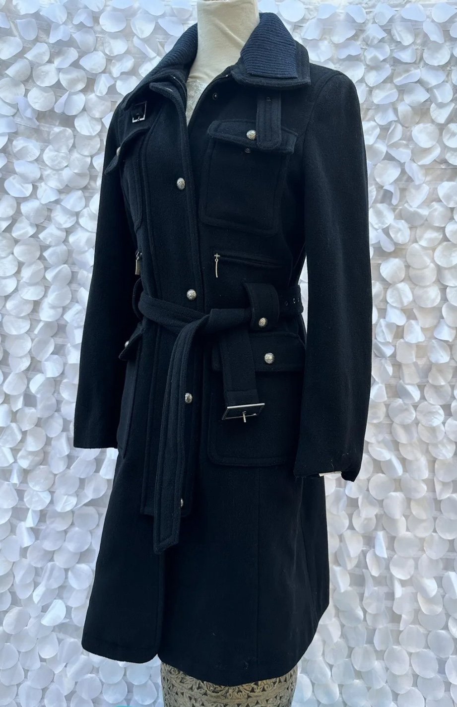 Laundry by Shelli Segal. The long overcoat