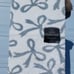 Blue bow bath rugs TAHARI