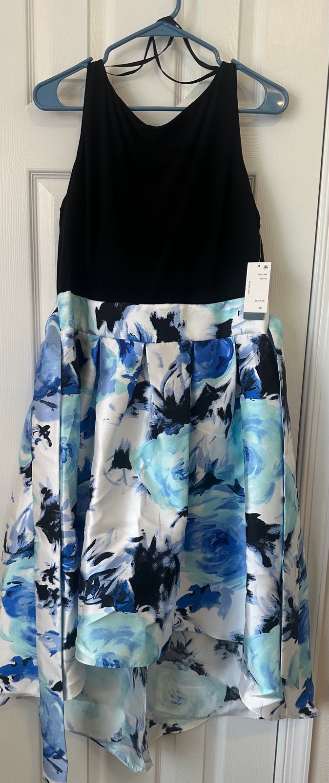 SLNY high low formal dress