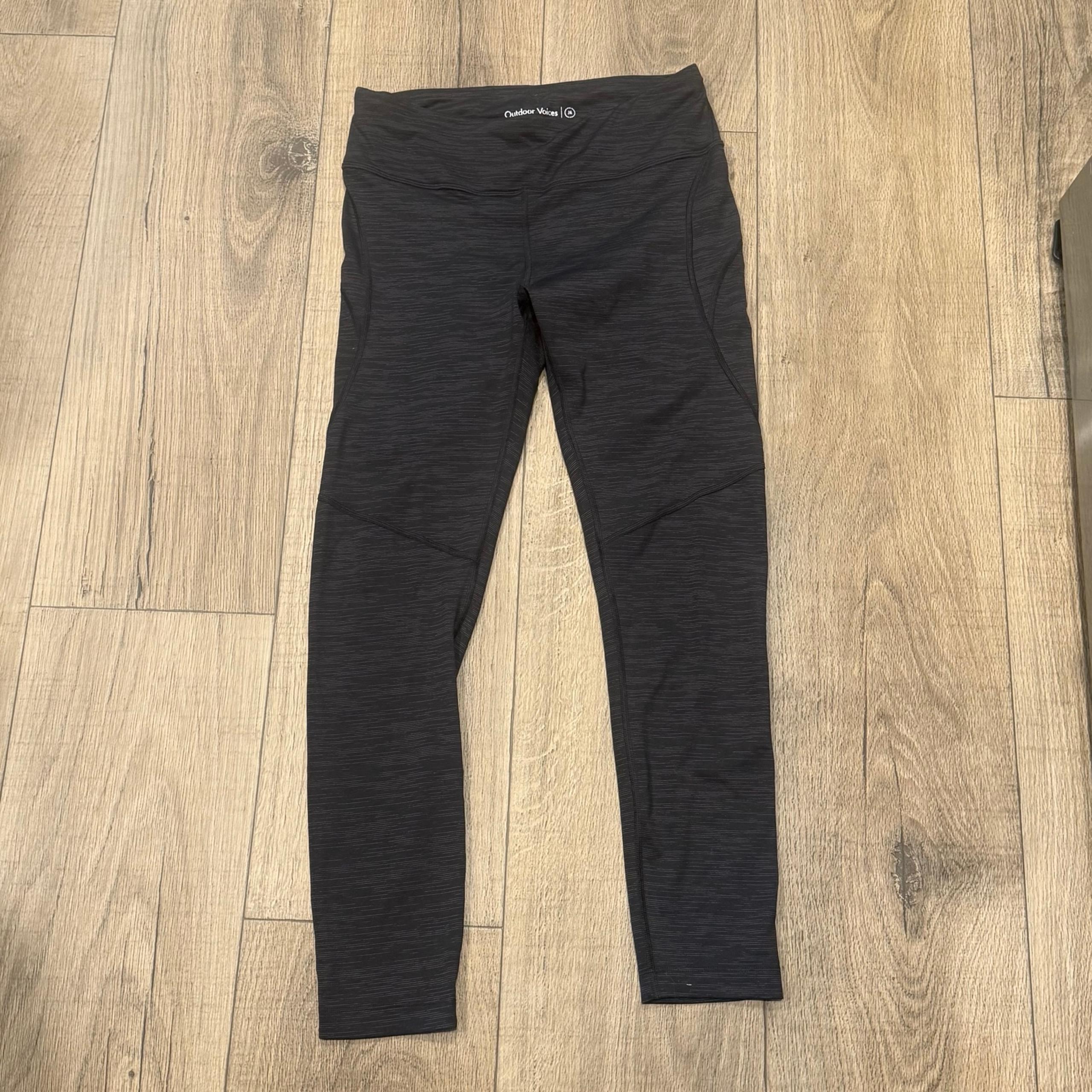 Outdoor Voices Black Leggings Athletic Women’s Medium
