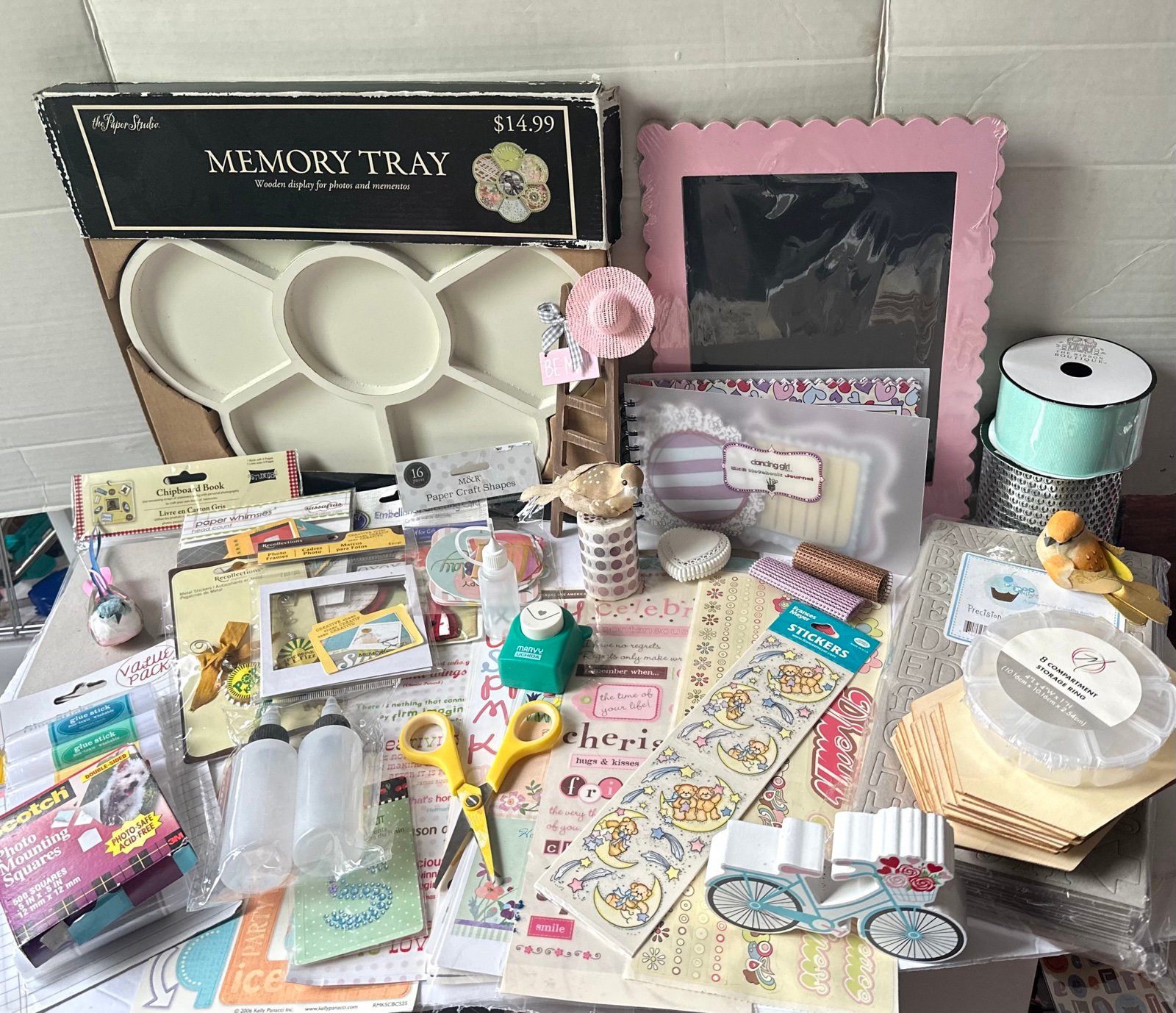 Scrapbooking Supplies Making Memories Crafts Items Destashing Bundle