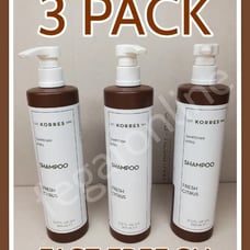 3 PACK KORRES SHAMPOO FRESH CITRUS 12.2 FL. OZ.