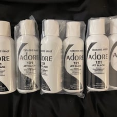 Adore Jet Black SemiPermanent Hair Dye