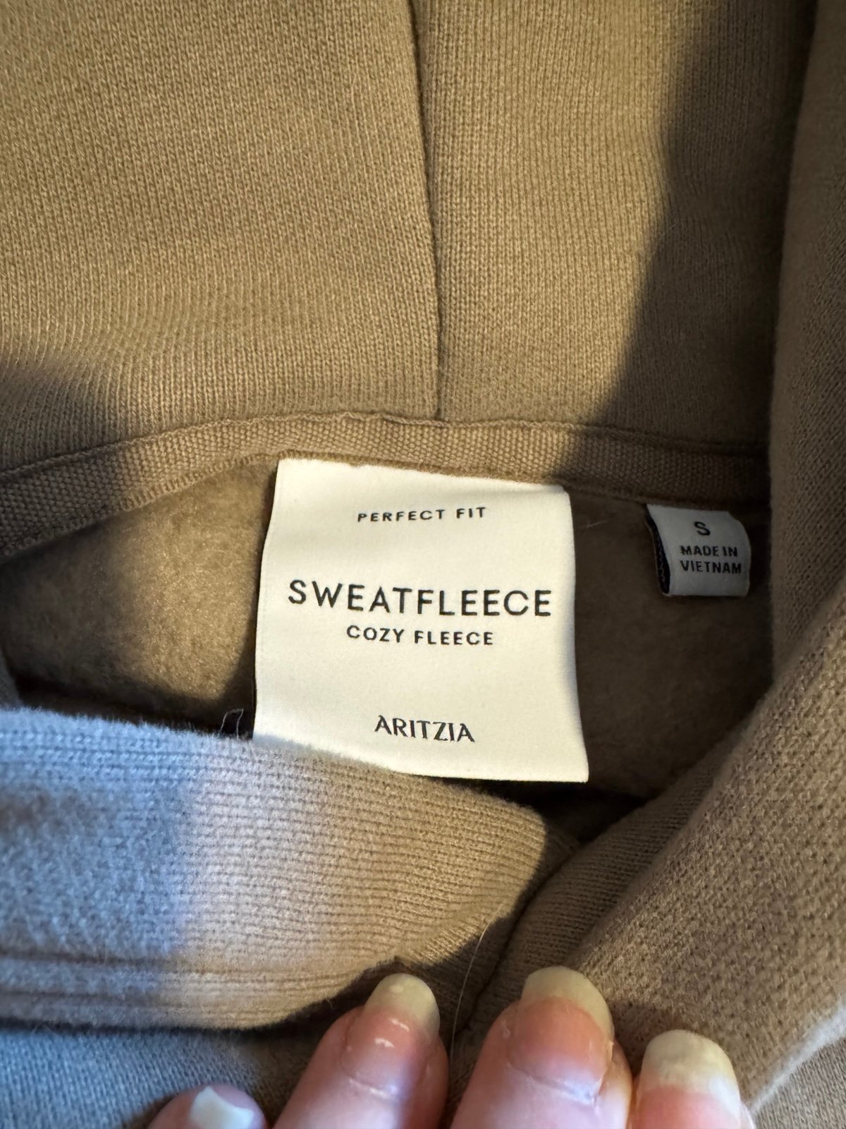 Aritzia sweatfleece