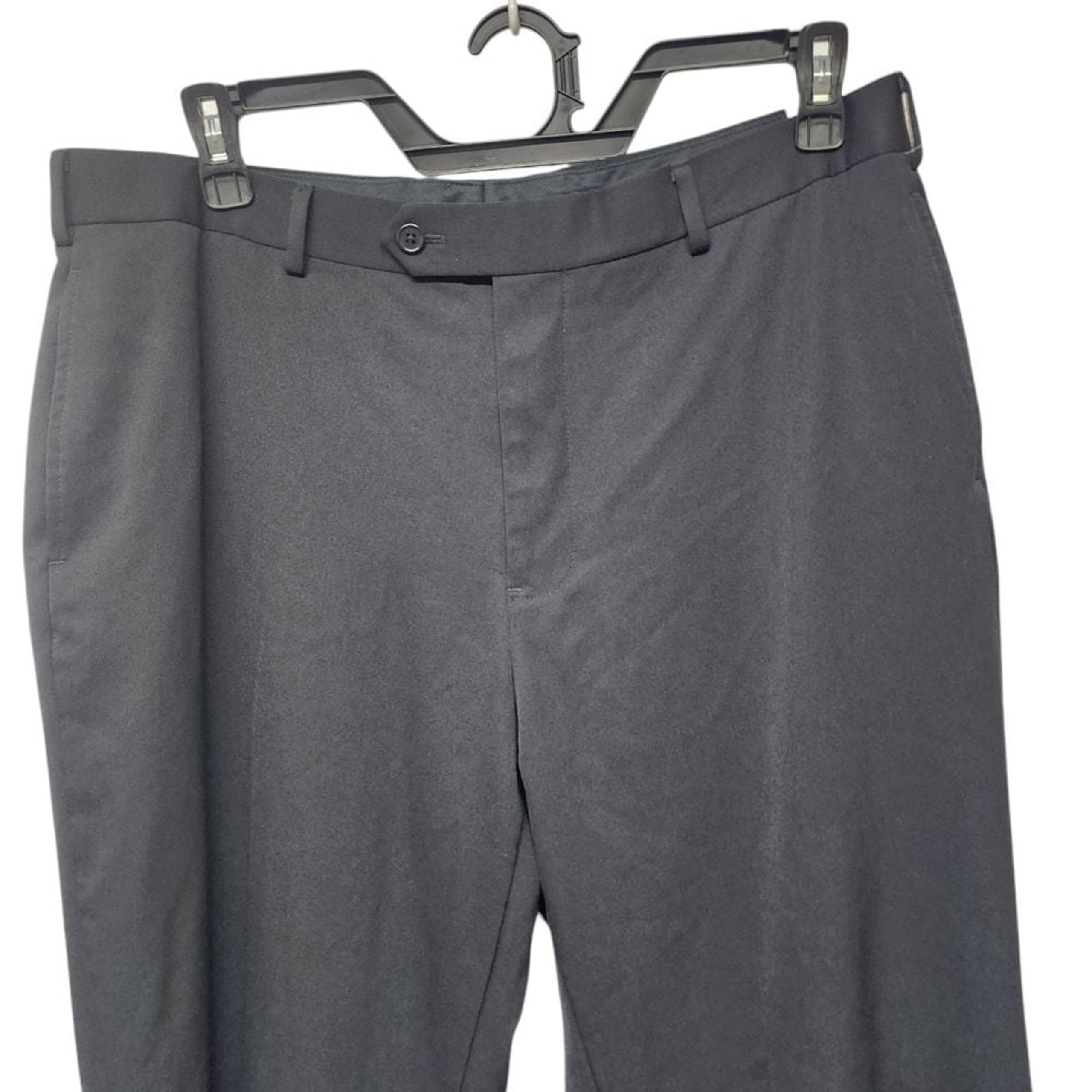 NWT Madison Wool Trousers Pants Men's 38x30 Black - Brooks Brothers
