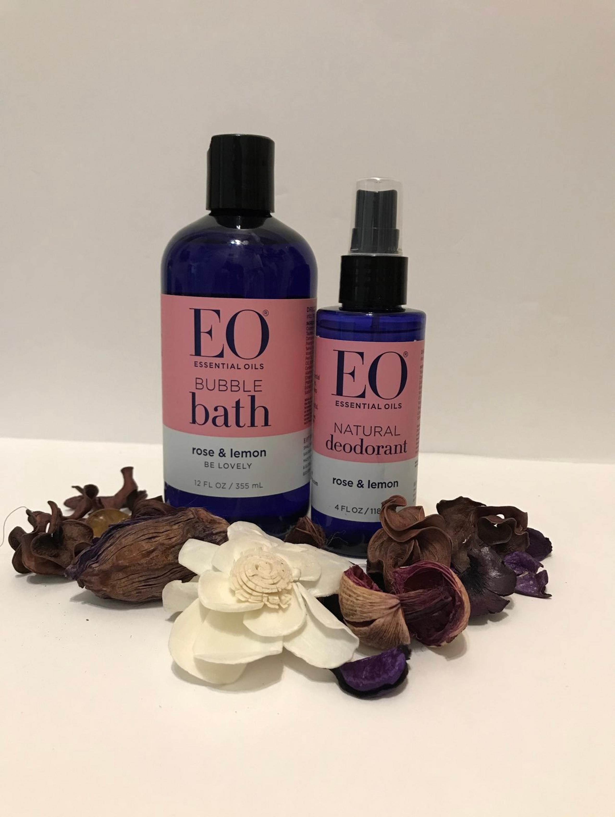 EO Essential oil deodorant and bath set