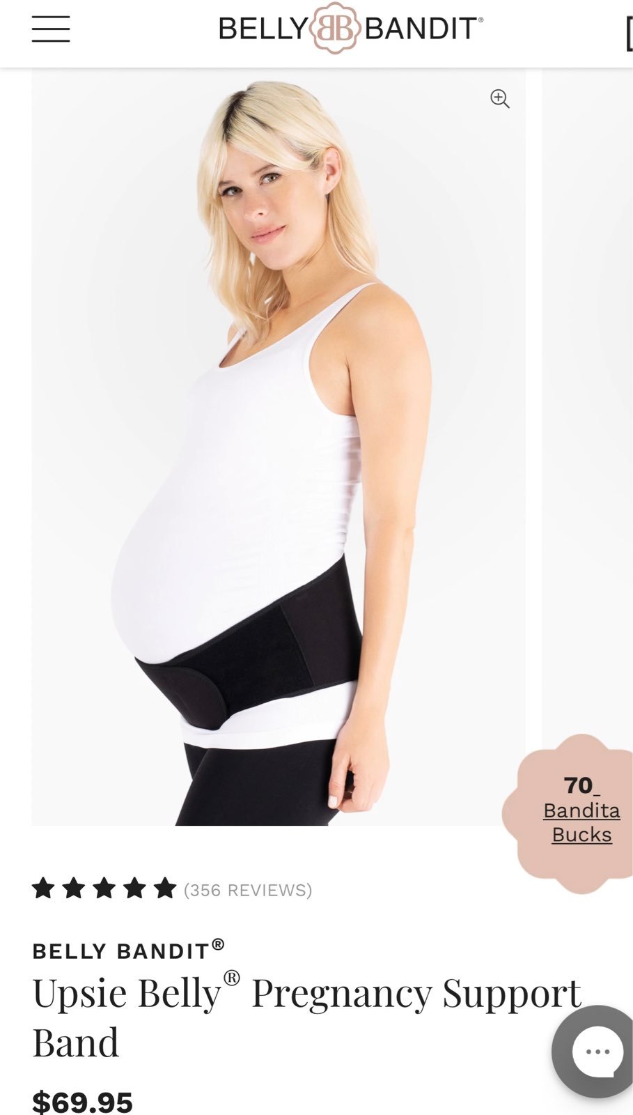 Pregnancy support band