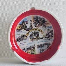 Vintage San Francisco Porcelain Ashtray/ Catchall - MINT CONDITION