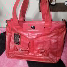 Thinkgeek Handbag of Holding - w/Strap Red Dragon scale - RARE