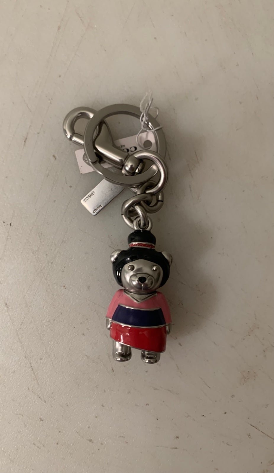 Coach Mulan Bear Key Chain