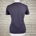 Armani Grey & Purple Striped Stretch Top