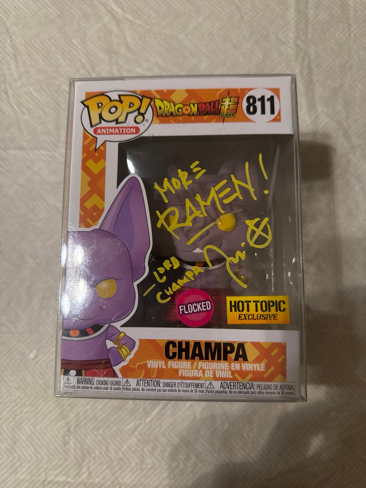 Champa Flocked Hot Topic Funko Pop