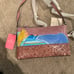 Katie spade sholder bag/crossbody with hand painted aurora